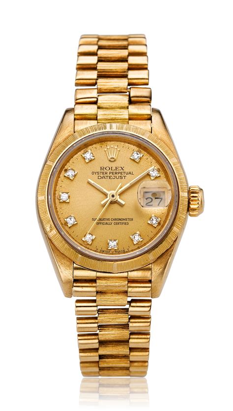 rolex precision damenuhr gold 3750|Rolex lady Datejust watch.